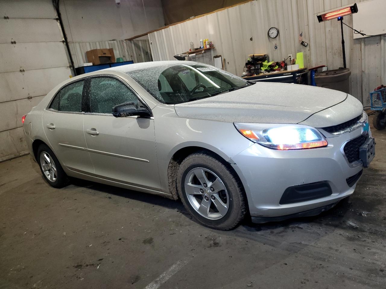 2014 Chevrolet Malibu VIN 1G11B5SL4EF159359 Copart auction photo, front end / side damage thumbnail 4