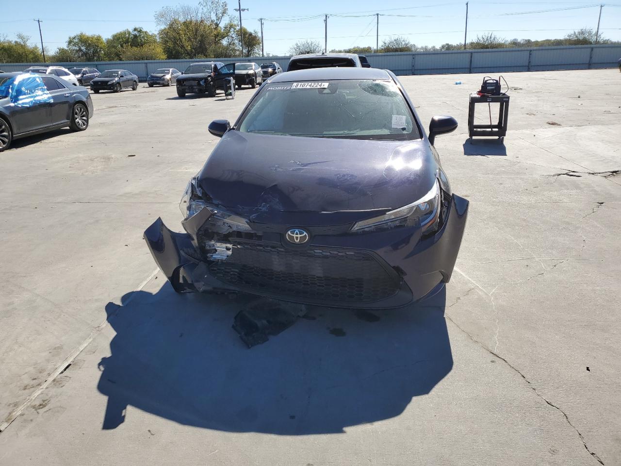 2021 Toyota Corolla VIN JTDEPMAE6MJ159916 Copart auction photo, front end damage thumbnail 5