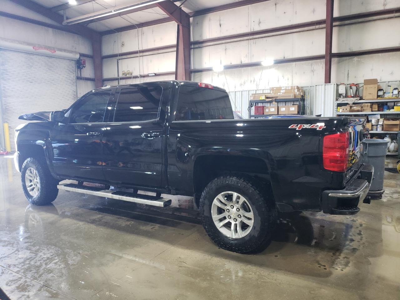 2017 Chevrolet Silverado VIN 3GCUKREC9HG509420 Copart auction photo, front end / hail damage thumbnail 2