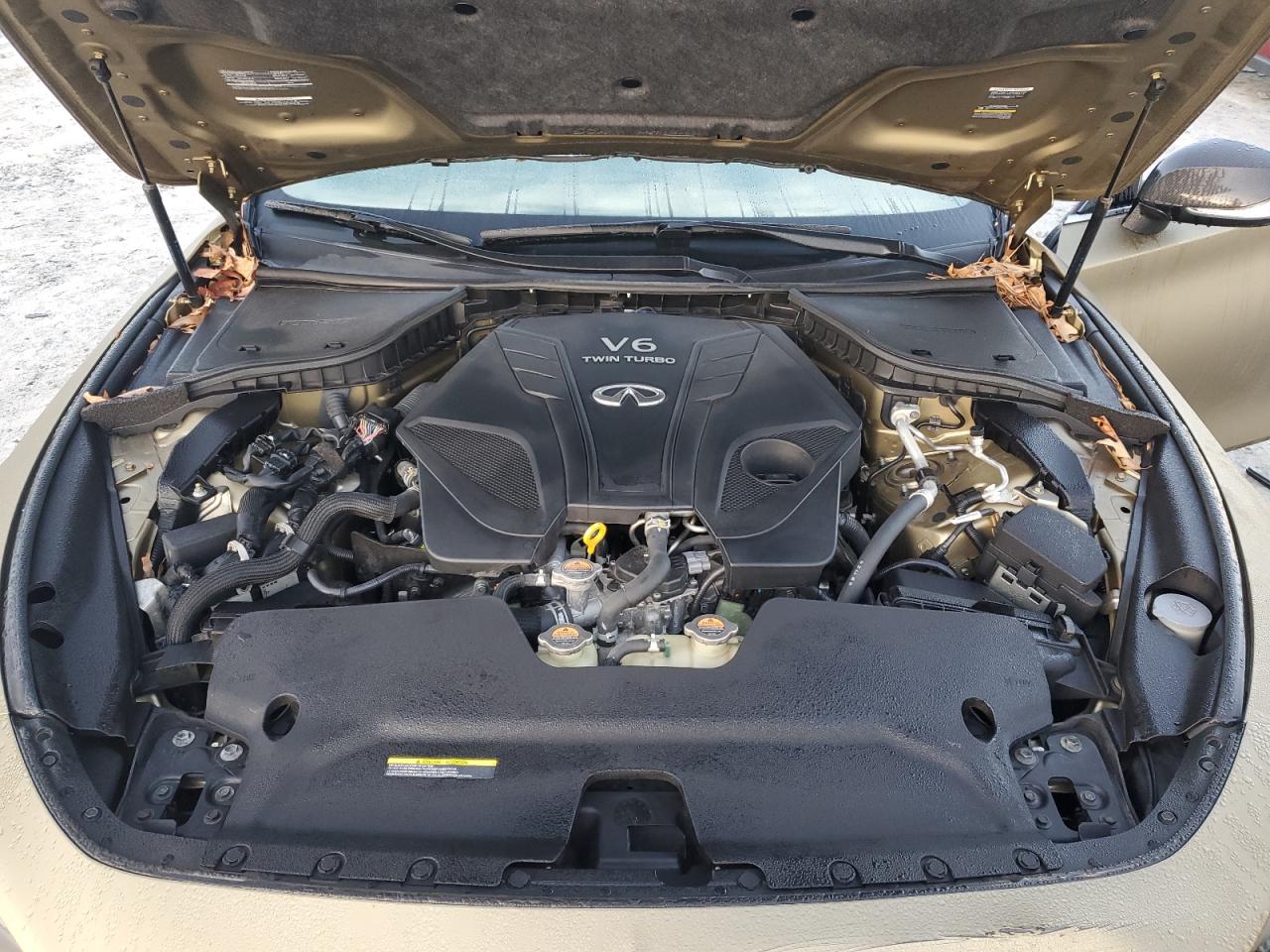 2019 Infiniti Q60 VIN JN1EV7EL0KM290127 Copart auction photo, rear end / front end damage thumbnail 12