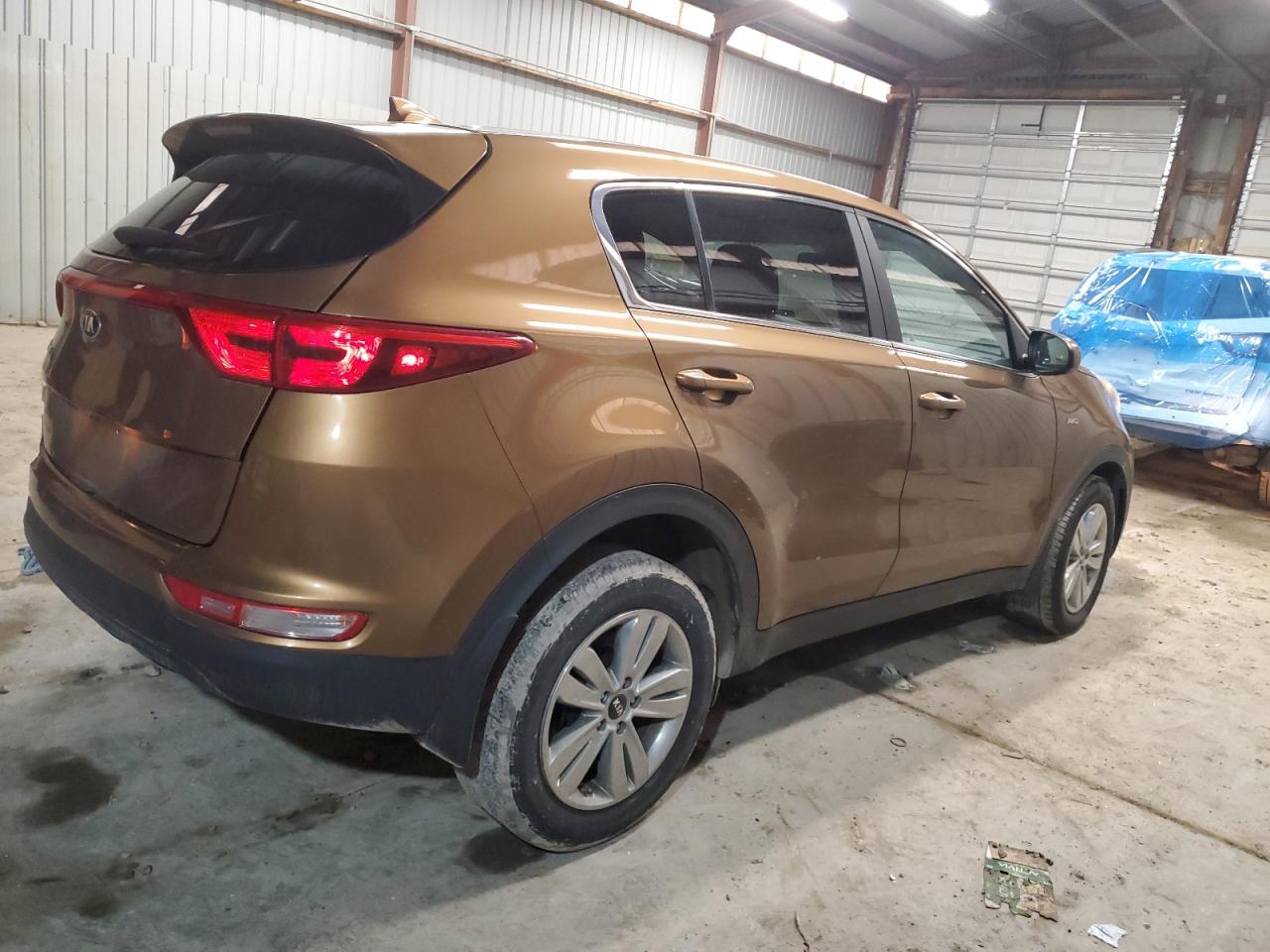 2017 KIA Sportage VIN KNDPMCAC0H7131302 Copart auction photo, undercarriage damage thumbnail 3