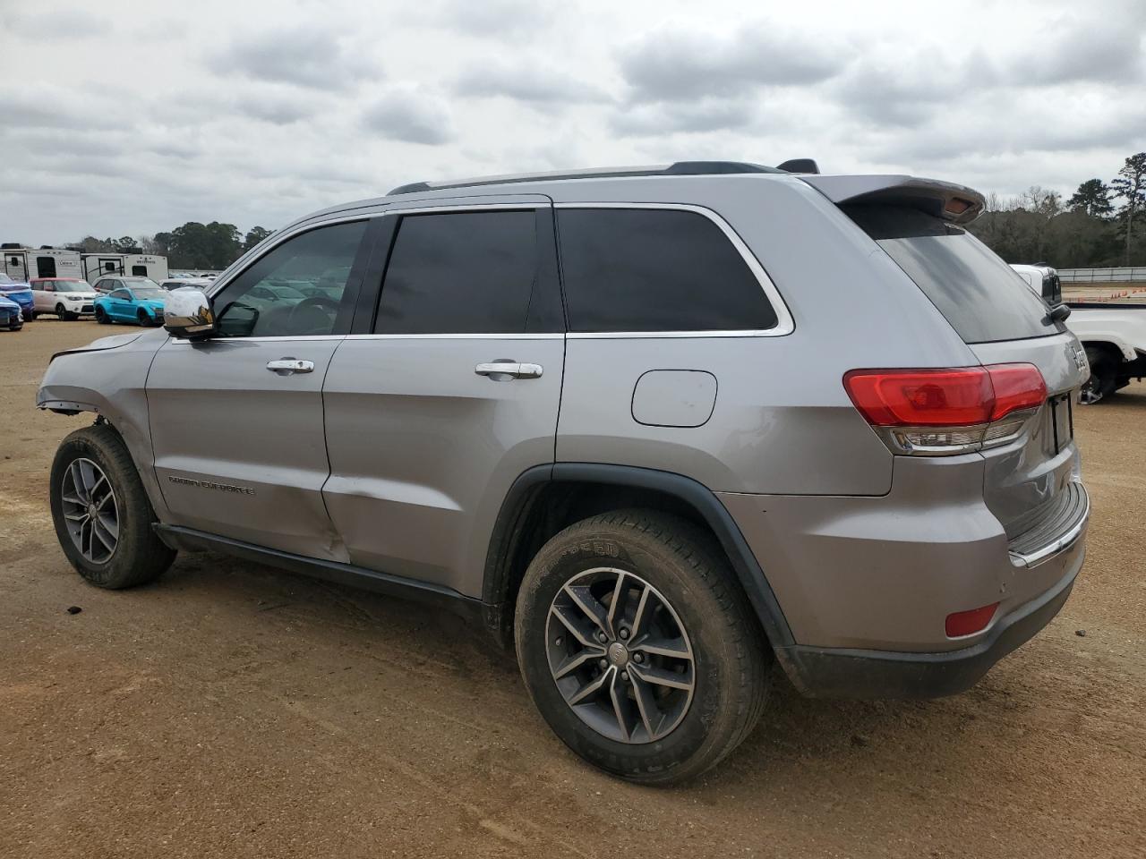 2018 Jeep Grand Cherokee VIN 1C4RJEBG8JC131253 Copart auction photo, front end / side damage thumbnail 2