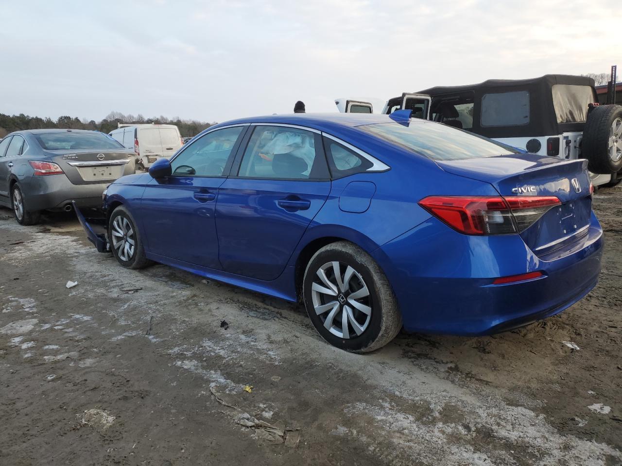 2024 Honda Civic VIN 2HGFE2F21RH565660 Copart auction photo, front end / minor dent/scratches damage thumbnail 2