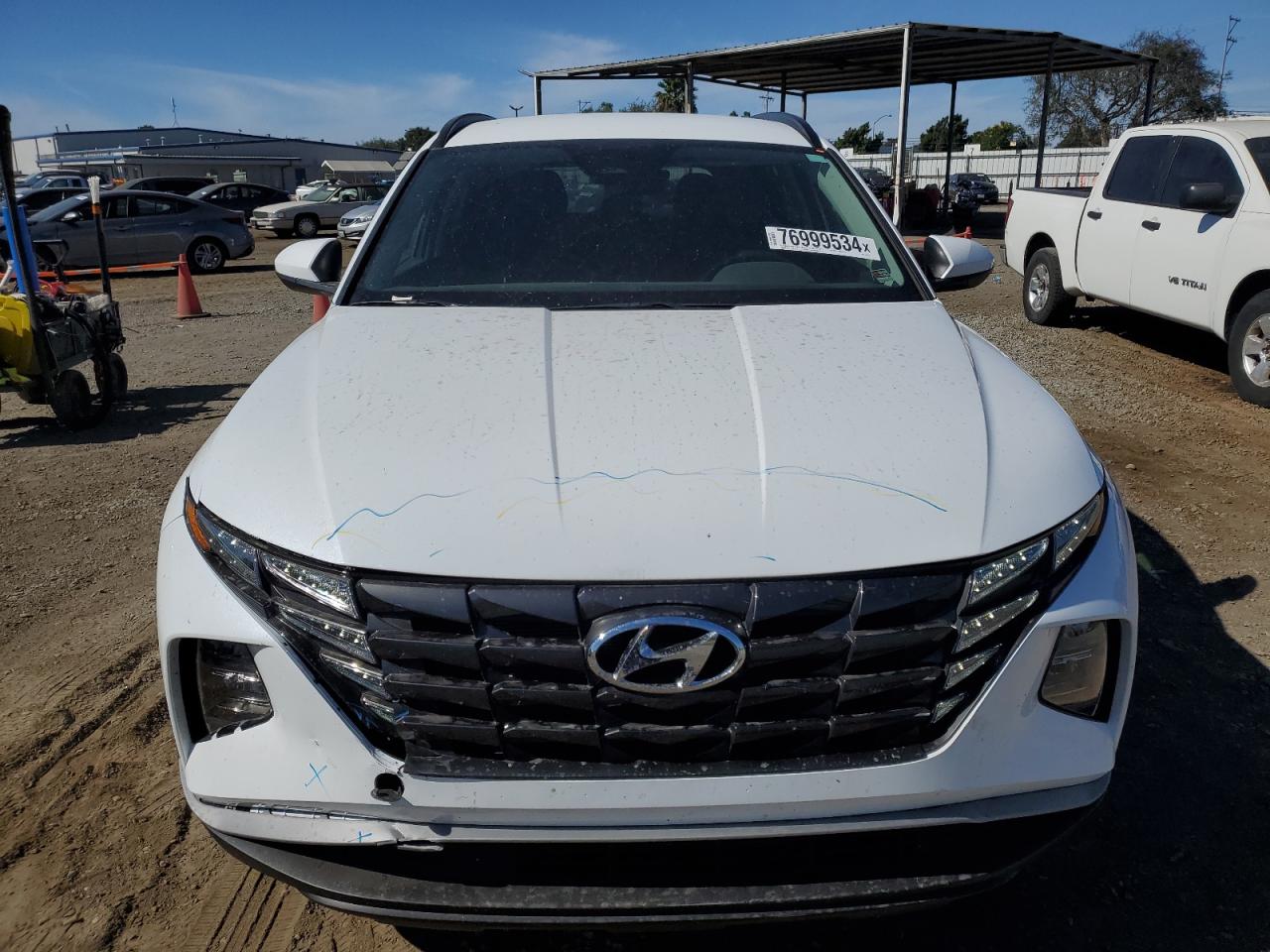 2024 Hyundai Tucson VIN KM8JBCD10RU224017 Copart auction photo, rear end damage thumbnail 5