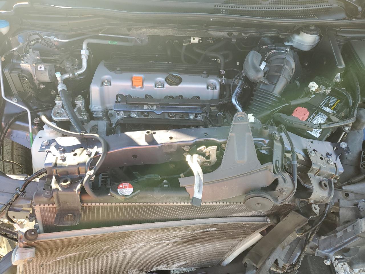 2012 Honda CR-V VIN 3CZRM3H54CG701891 Copart auction photo, front end damage thumbnail 12
