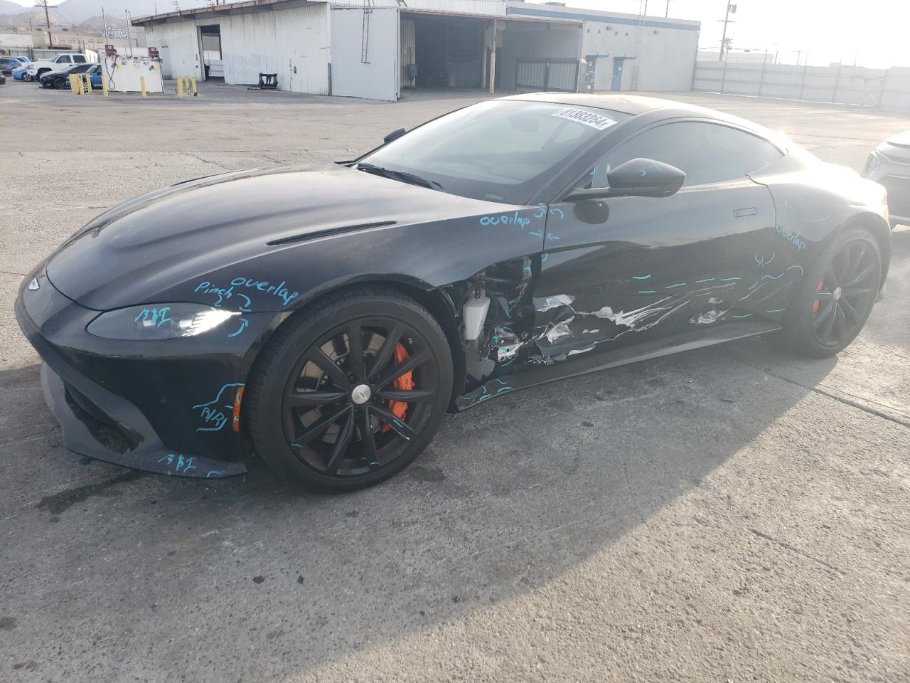 2020 Aston Martin Vantage VIN SCFSMGAWXLGN04982 - Copart auction photo