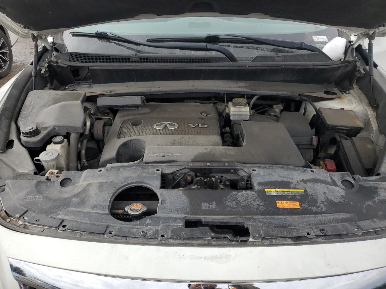 2013 Infiniti JX VIN 5N1AL0MM4DC333567 Copart auction photo, rear end damage thumbnail 12