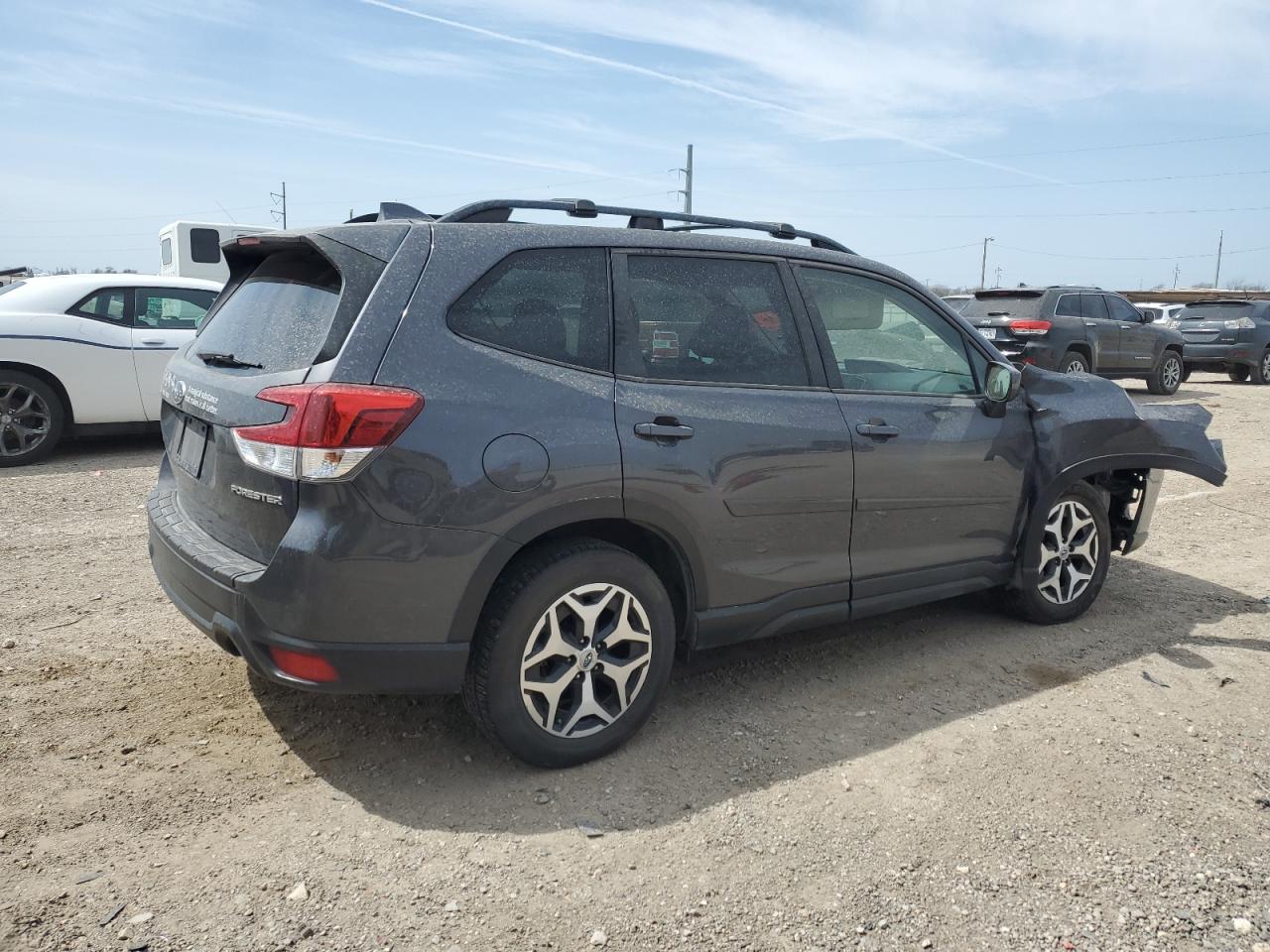 2020 Subaru Forester VIN JF2SKAJC2LH467090 Copart auction photo, front end damage thumbnail 3