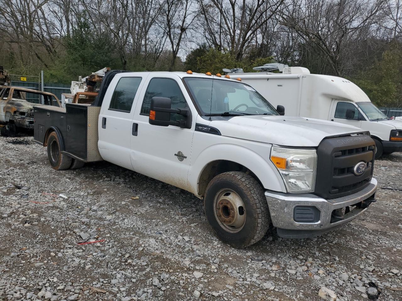 2015 Ford F350 VIN 1FD8W3GT6FEC27574 Copart auction photo, water/flood damage thumbnail 4