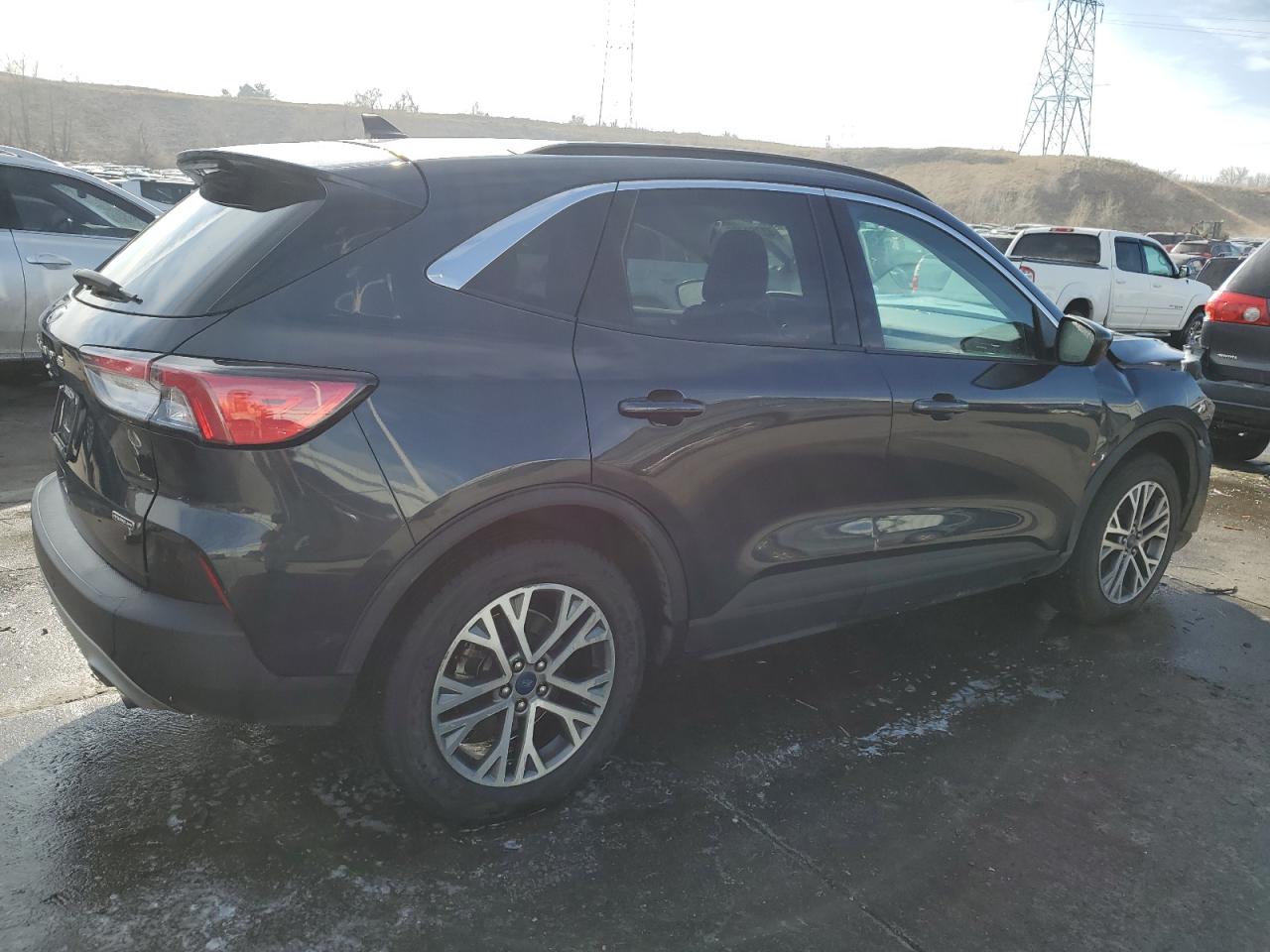 2022 Ford Escape VIN 1FMCU9CZ3NUA29505 Copart auction photo, front end damage thumbnail 3