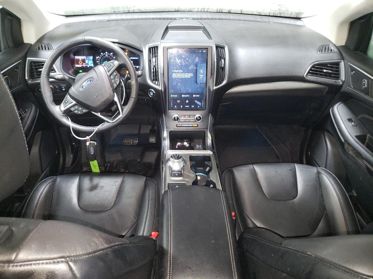 2022 Ford Edge VIN 2FMPK4K97NBB13845 Copart auction photo, front end / side damage thumbnail 8