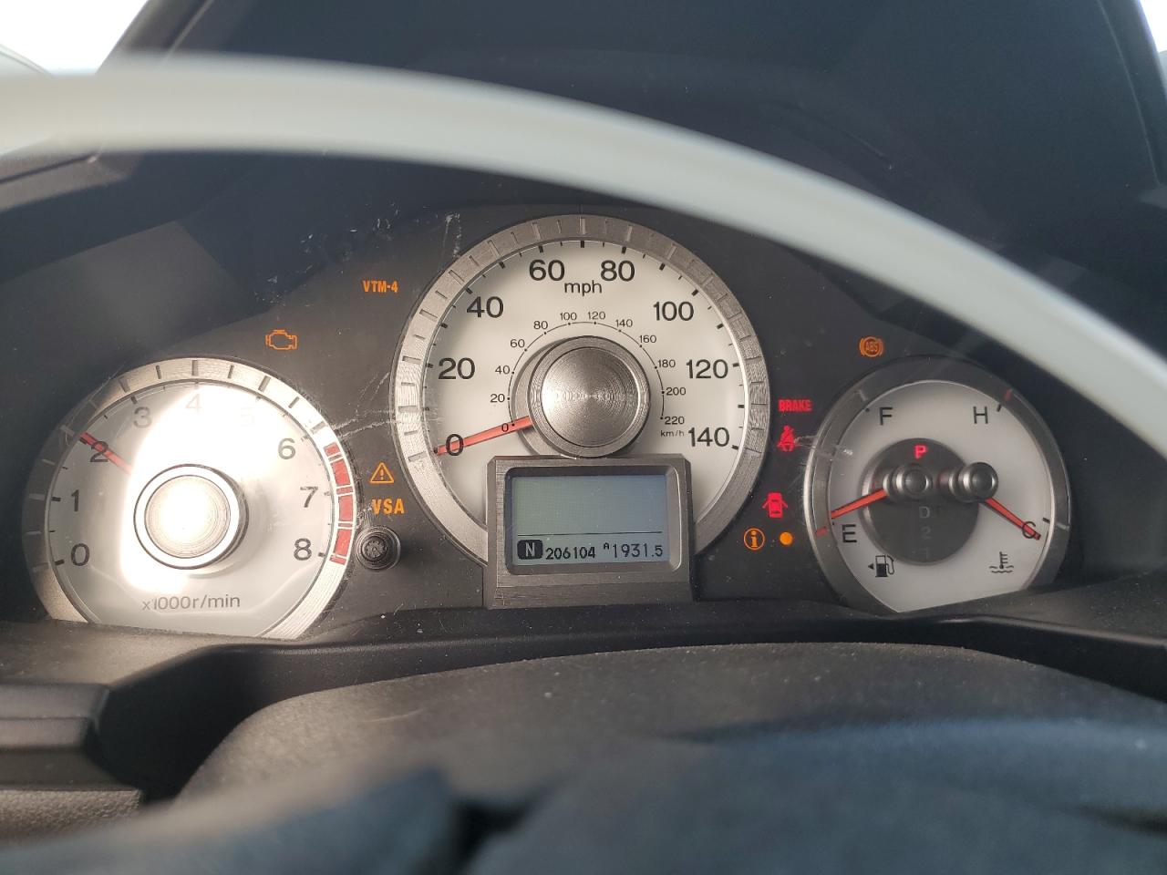 2011 Honda Pilot VIN 5FNYF4H72BB047139 Copart auction photo, front end damage thumbnail 9