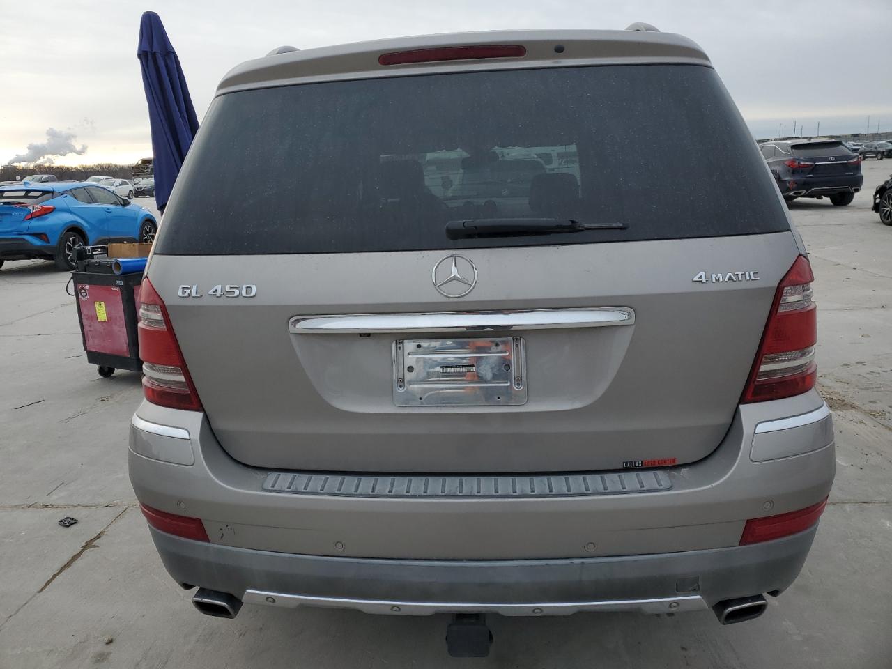 2008 Mercedes-Benz GL-klasse VIN 4JGBF71E18A344836 Copart auction photo, front end damage thumbnail 6