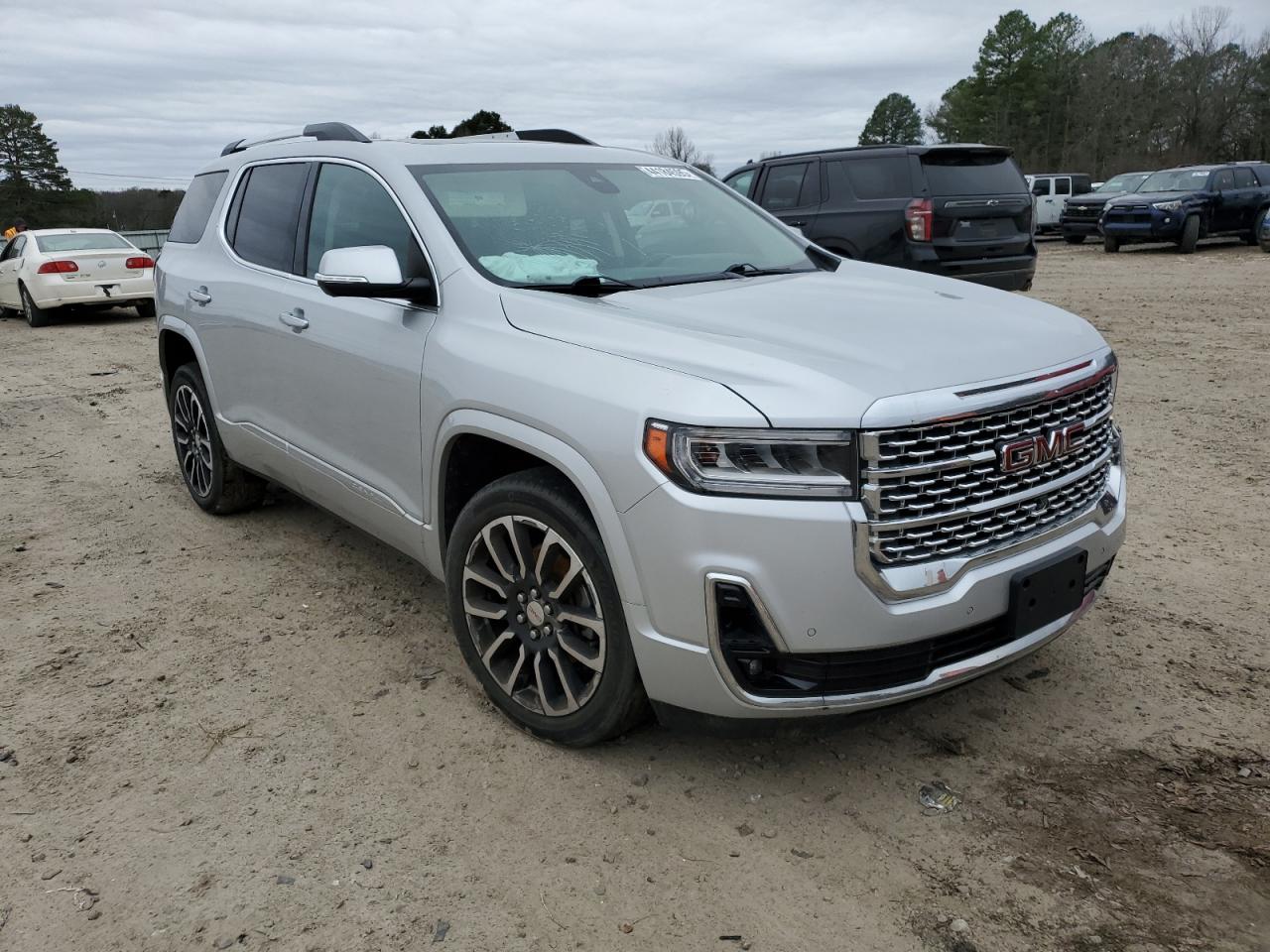 2020 GMC Acadia VIN 1GKKNPLS4LZ161858 Copart auction photo, front end / minor dent/scratches damage thumbnail 4