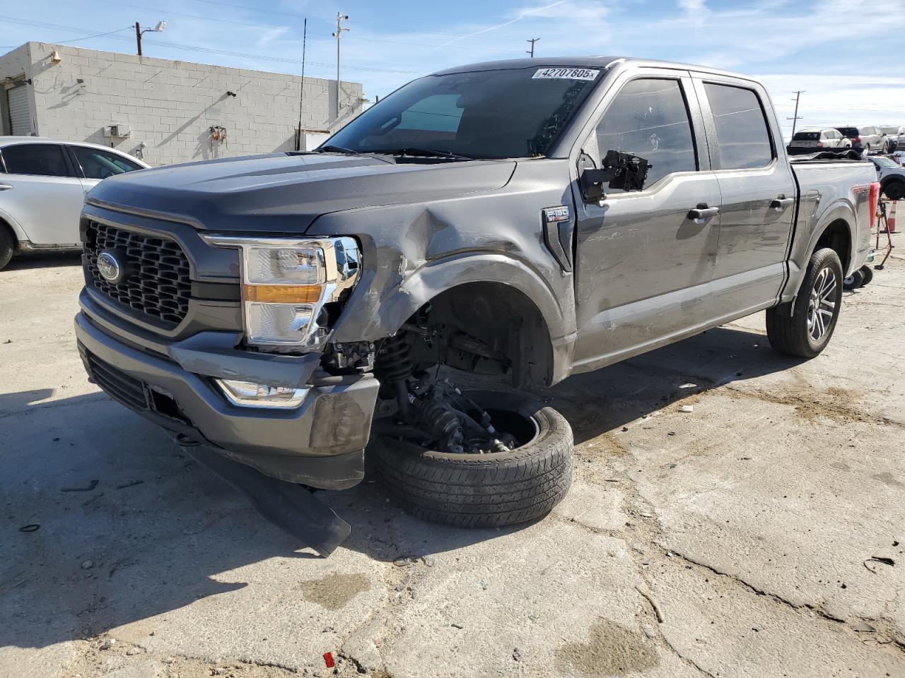 2022 Ford F-150 VIN 1FTFW1E55NKE55036
