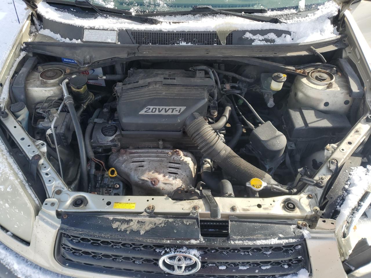 2001 Toyota RAV 4 VIN JTEHH20V316008607 Copart auction photo, front end / side damage thumbnail 13