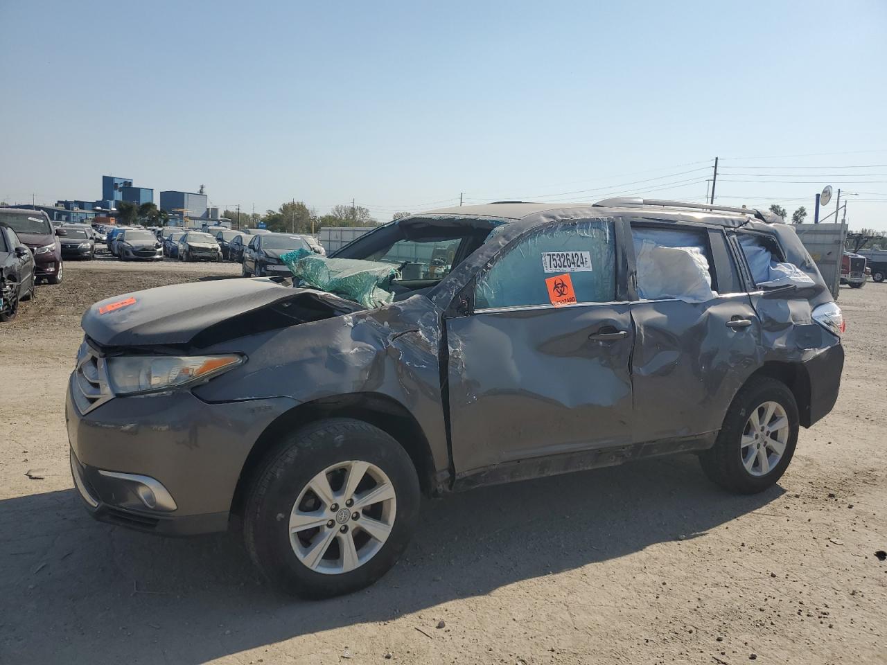 2011 Toyota Highlander VIN 5TDZA3EH9BS013656