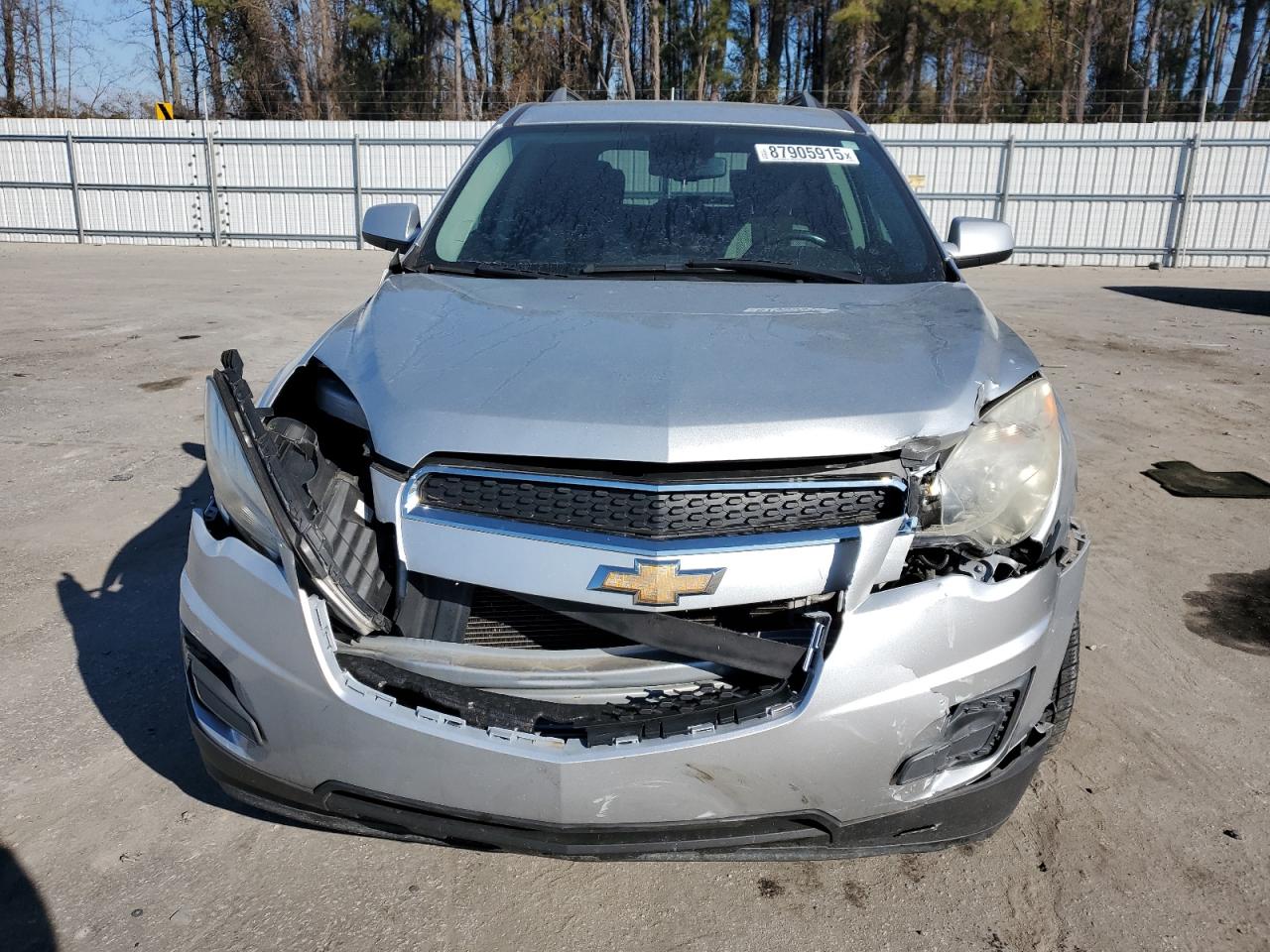 2012 Chevrolet Equinox VIN 2GNALDEK0C1253039 Copart auction photo, front end damage thumbnail 5
