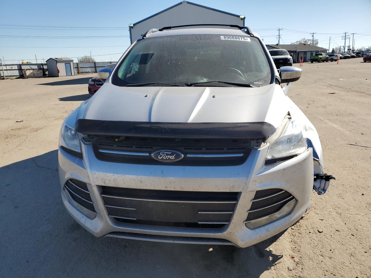 2015 Ford Escape VIN 1FMCU9G97FUB06596 Copart auction photo, front end damage thumbnail 5