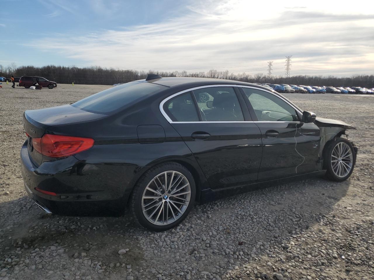 2020 BMW 5er VIN WBAJS1C06LCD66015 Copart auction photo, front end damage thumbnail 3