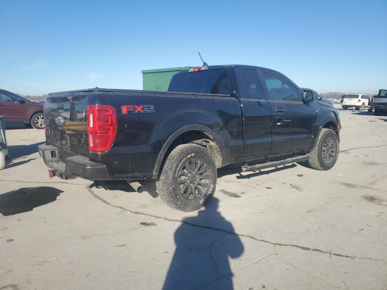 2023 Ford Ranger VIN 1FTER1EH5PLE27019 Copart auction photo, side damage thumbnail 3