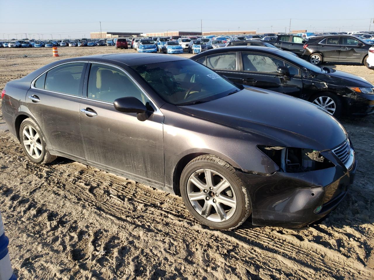 2009 Lexus ES VIN JTHBJ46G392287447 Copart auction photo, front end / minor dent/scratches damage thumbnail 4