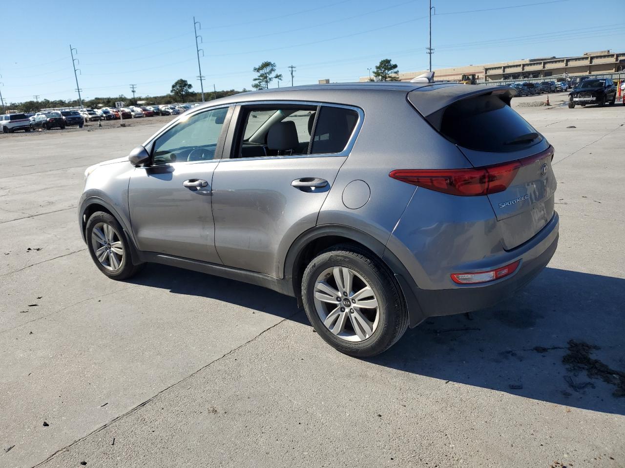 2019 KIA Sportage VIN KNDPM3AC0K7529164 Copart auction photo, vandalism damage thumbnail 2