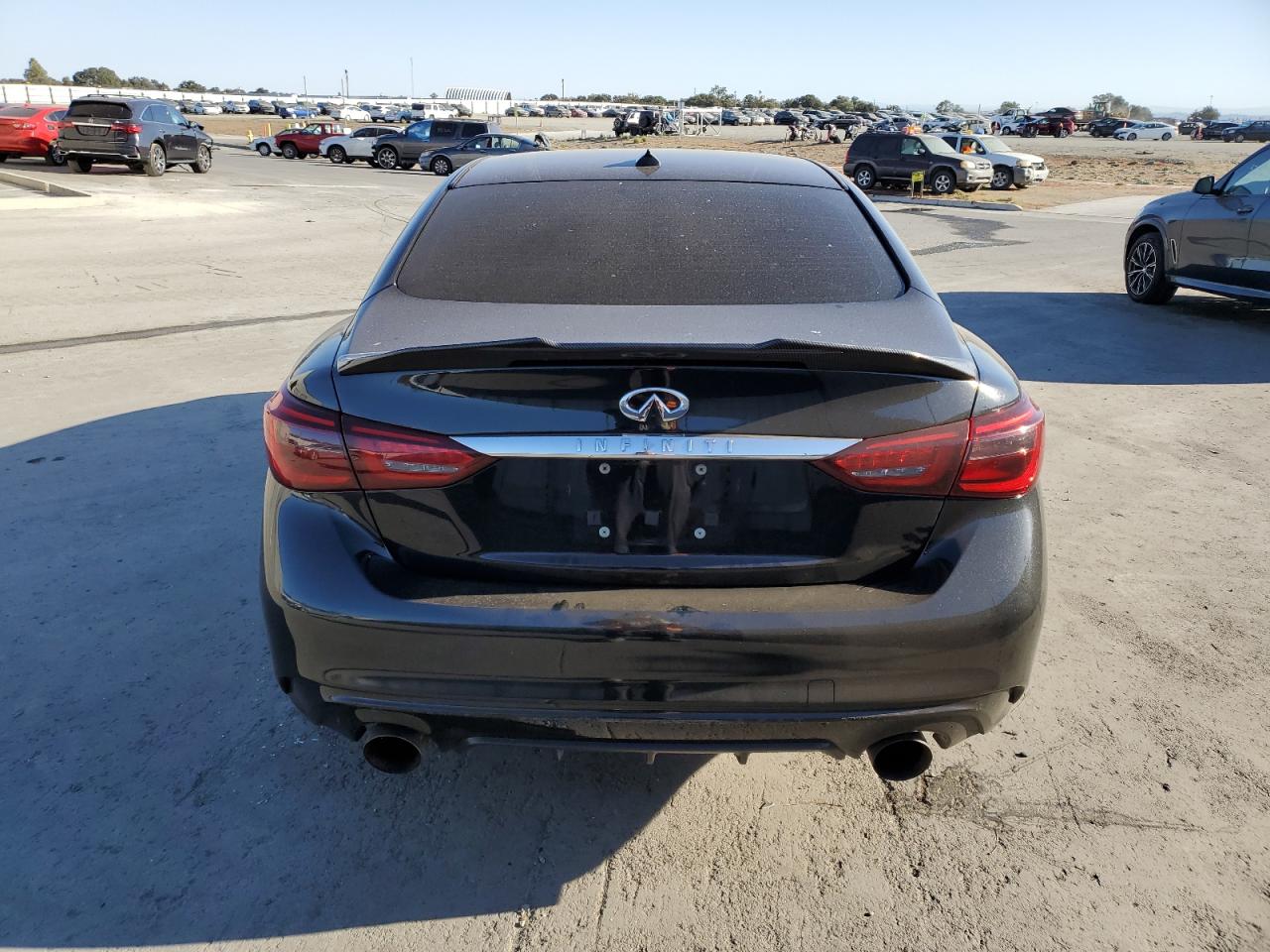 2018 Infiniti Q50 VIN JN1EV7AP4JM354502 Copart auction photo, front end damage thumbnail 6