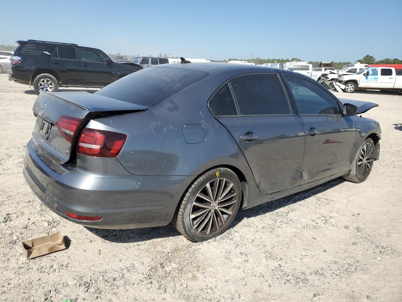 2016 Volkswagen Jetta VIN 3VWD17AJ0GM280540 Copart auction photo, all over damage thumbnail 3