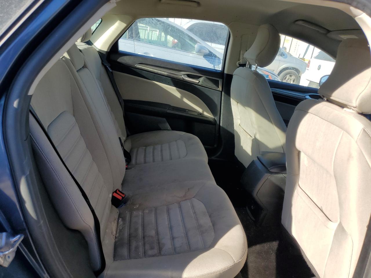 2019 Ford Fusion VIN 3FA6P0G71KR199089 Copart auction photo, rear end / side damage thumbnail 11