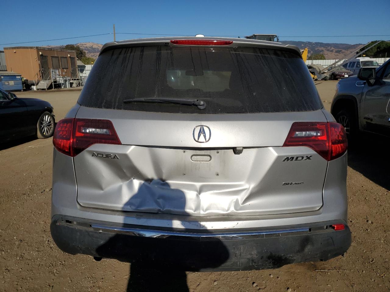 2012 Acura MDX VIN 2HNYD2H34CH534470 Copart auction photo, rear end damage thumbnail 6