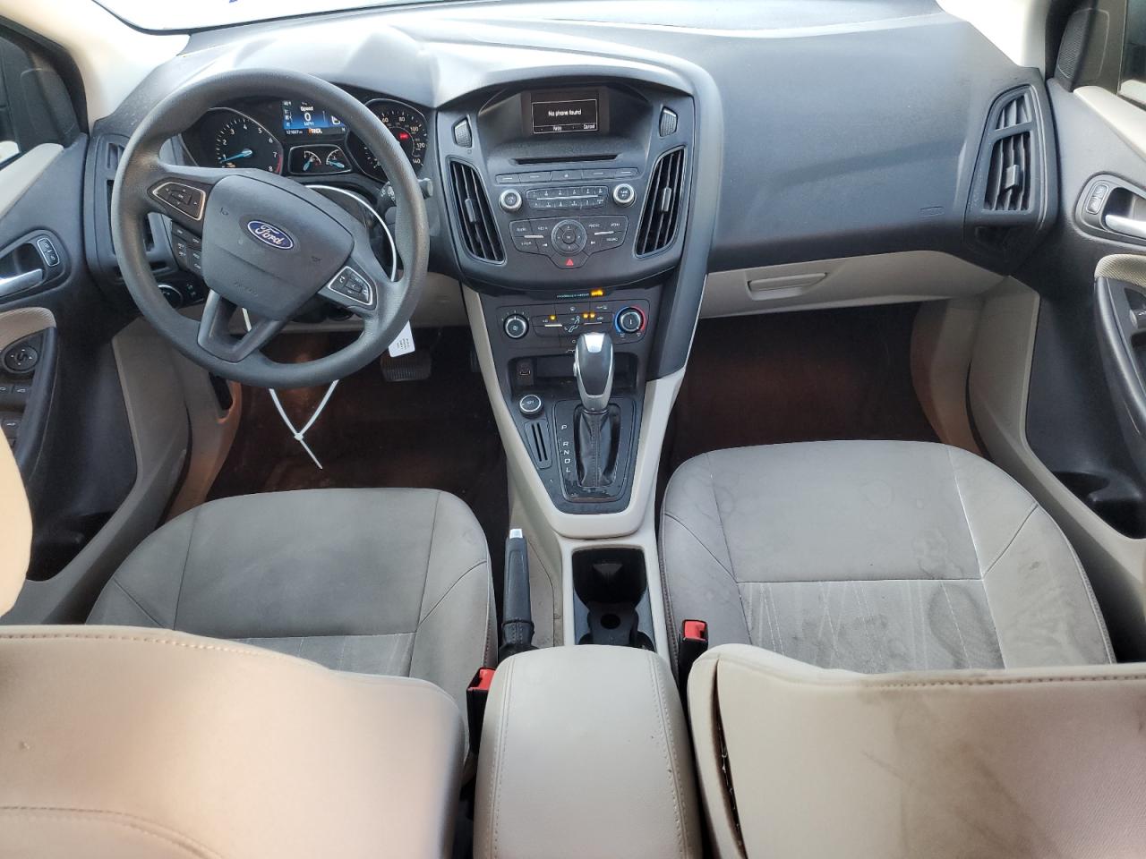 2015 Ford Focus VIN 1FADP3F29FL269019 Copart auction photo, rear end damage thumbnail 8
