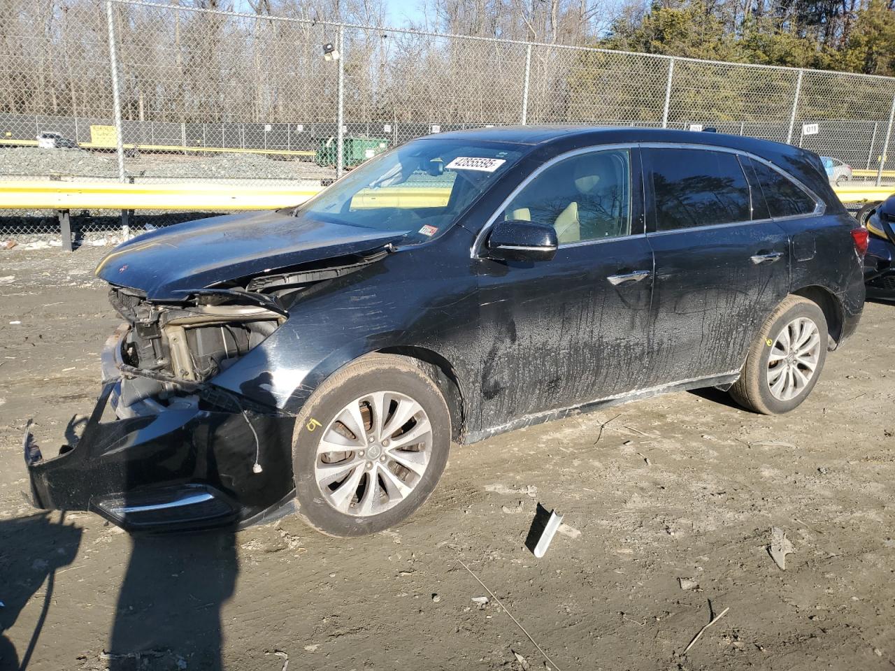 2014 Acura MDX VIN 5FRYD4H4XEB027123
