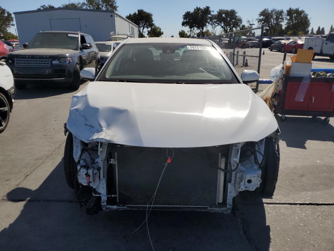 2020 Toyota Camry VIN 4T1G11AK1LU912243 Copart auction photo, front end / side damage thumbnail 5