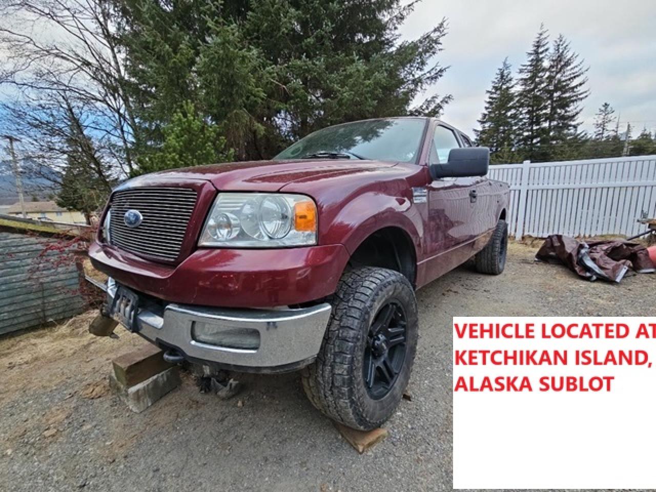 2005 Ford F-150 VIN 1FTPX14505FB33853 Copart auction photo, all over damage thumbnail 2