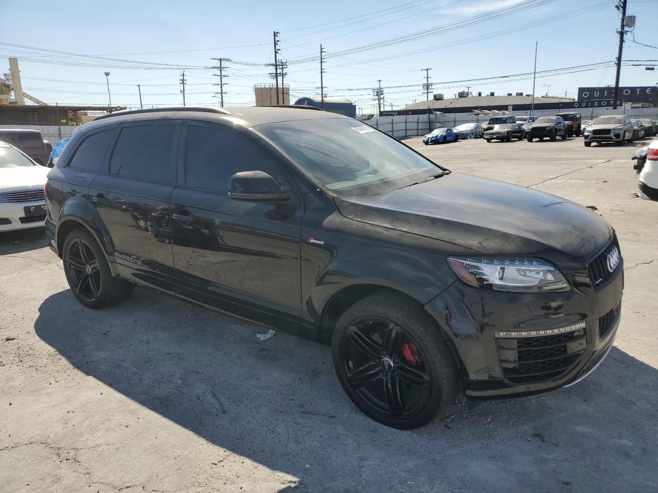 2015 Audi Q7 VIN WA1DGAFE3FD029266 Copart auction photo, front end damage thumbnail 4