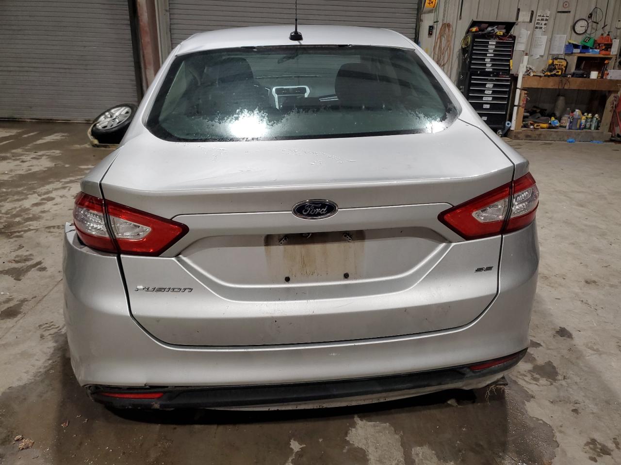 2016 Ford Fusion VIN 1FA6P0H72G5117041 Copart auction photo, side / rear end damage thumbnail 6
