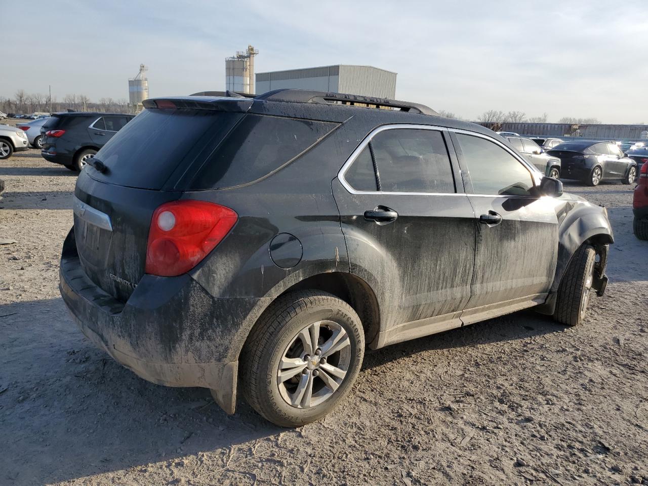 2011 Chevrolet Equinox VIN 2CNALDECXB6475716 Copart auction photo, front end / side damage thumbnail 3