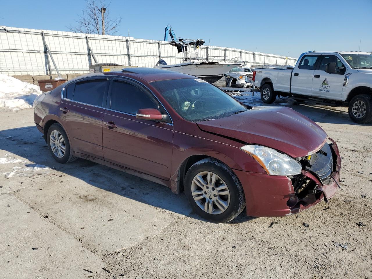 2012 Nissan Altima VIN 1N4AL2AP4CN567375 Copart auction photo, front end / rear end damage thumbnail 4
