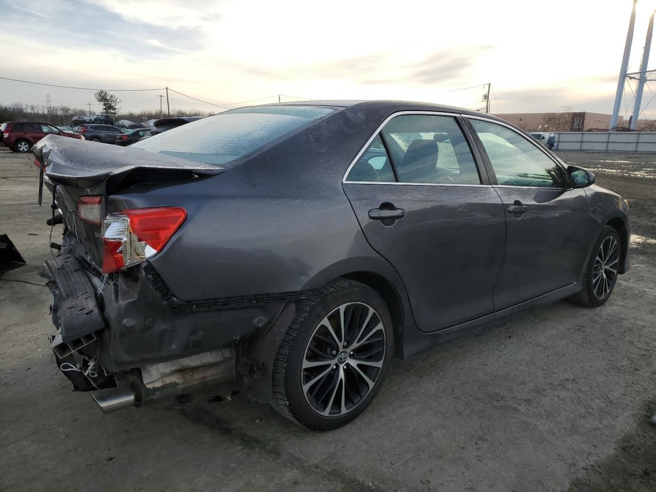 2014 Toyota Camry VIN 4T1BF1FK9EU336182 Copart auction photo, rear end damage thumbnail 3