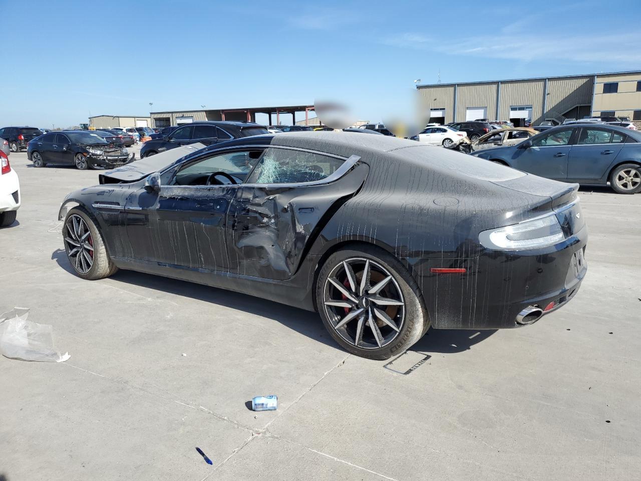 2011 Aston Martin Rapide VIN SCFHDDAJXBAF01954 Copart auction photo, front end / side damage thumbnail 2