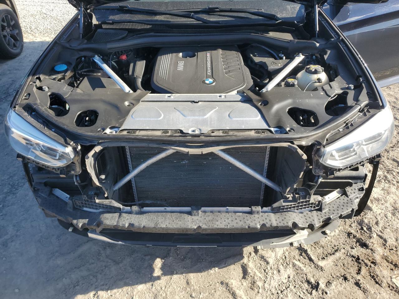 2018 BMW X3 VIN 5UXTS3C56JLA46126 Copart auction photo, front end damage thumbnail 12