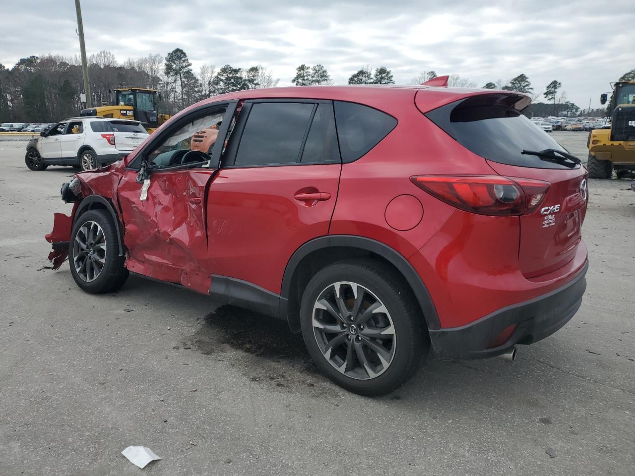 2016 Mazda CX-5 VIN JM3KE2DY0G0731406 Copart auction photo, all over damage thumbnail 2