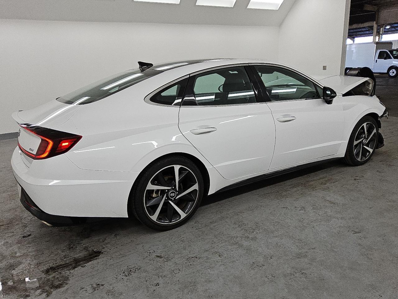 2023 Hyundai Sonata VIN KMHL44J29PA279831 Copart auction photo, front end damage thumbnail 3