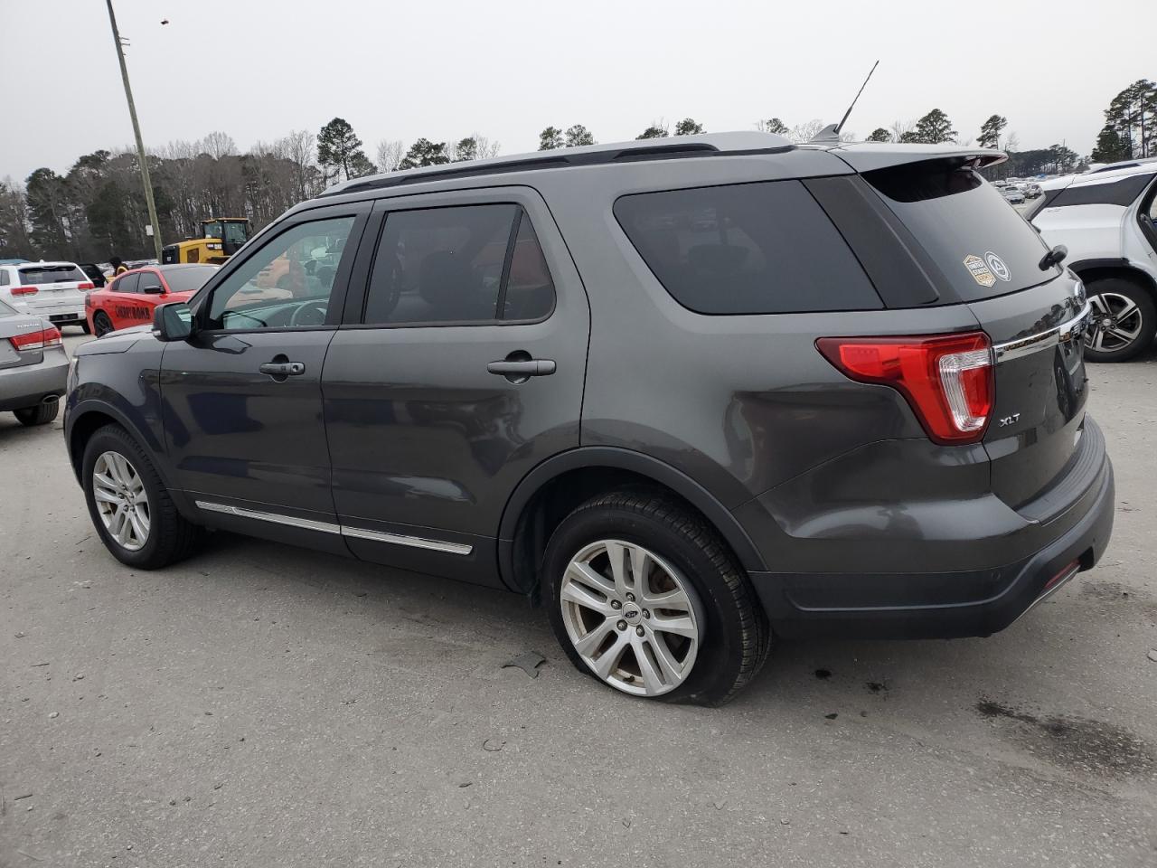 2019 Ford Explorer VIN 1FM5K8D87KGB30751 Copart auction photo, side / rear end damage thumbnail 2