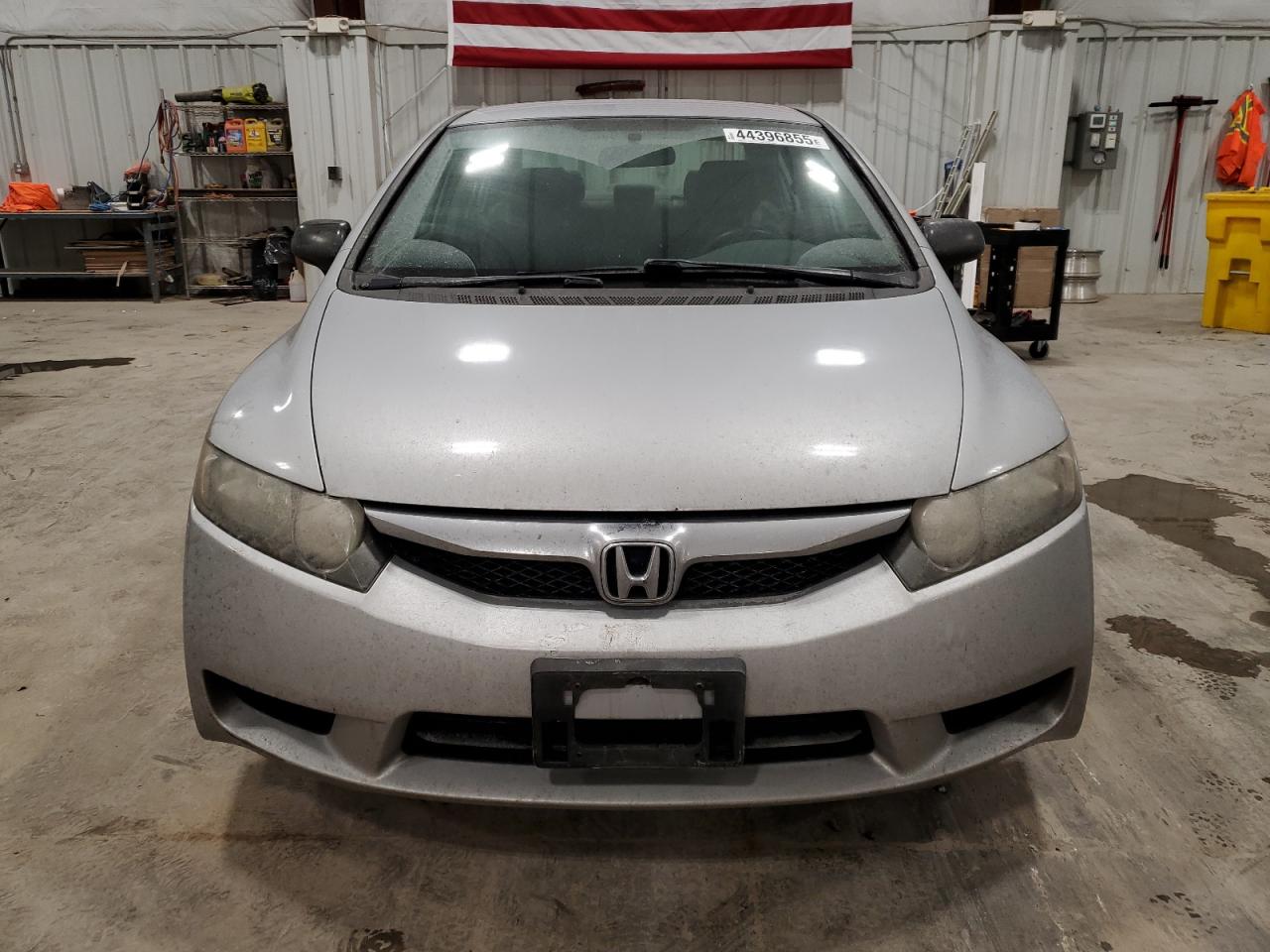 2009 Honda Civic VIN 2HGFA16369H343789 Copart auction photo, side damage thumbnail 5