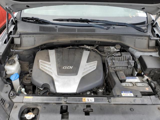 2017 Hyundai Santa Fe VIN KM8SMDHF6HU221552 Copart auction photo, mechanical damage thumbnail 11