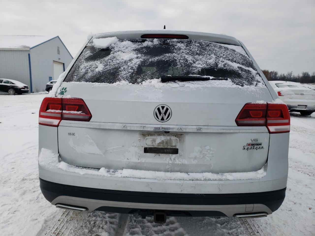 2019 Volkswagen Atlas VIN 1V2UR2CA6KC588221 Copart auction photo, front end damage thumbnail 6