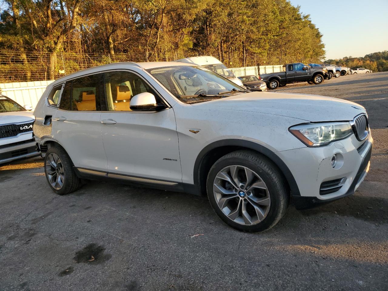 2016 BMW X3 VIN 5UXWX9C55G0D85004 Copart auction photo, rear end damage thumbnail 4