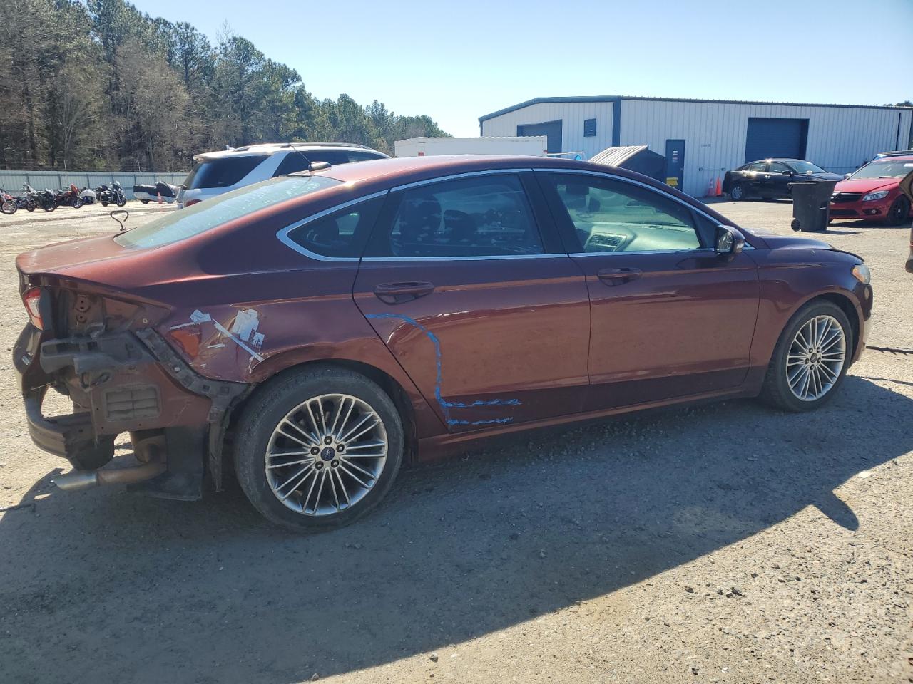 2015 Ford Fusion VIN 3FA6P0HD2FR234068 Copart auction photo, rear end / minor dent/scratches damage thumbnail 3